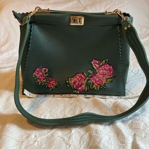 VEGAN Handbag Republic ITEM JY0197 Olive Green